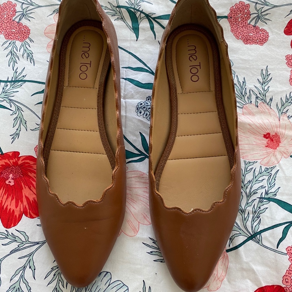 Me Too Brown flats